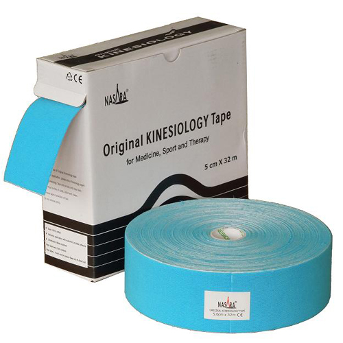 Kinesiologisches XXL Tape, 5 cm x 32 m, blau