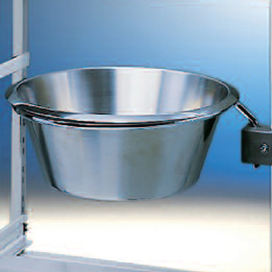 Abwurfschale Chrom-Nickel-Stahl f. Vielzweckwagen