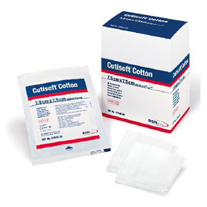 Leukoplast Cotton, steril, 5x5 cm, (25 x 2 Stück) (vormals Cutisoft steril)