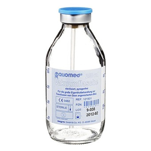 SPM Vakuumflaschen 250 ml, 10 Stück Steriles Packmittel für Laborzwecke