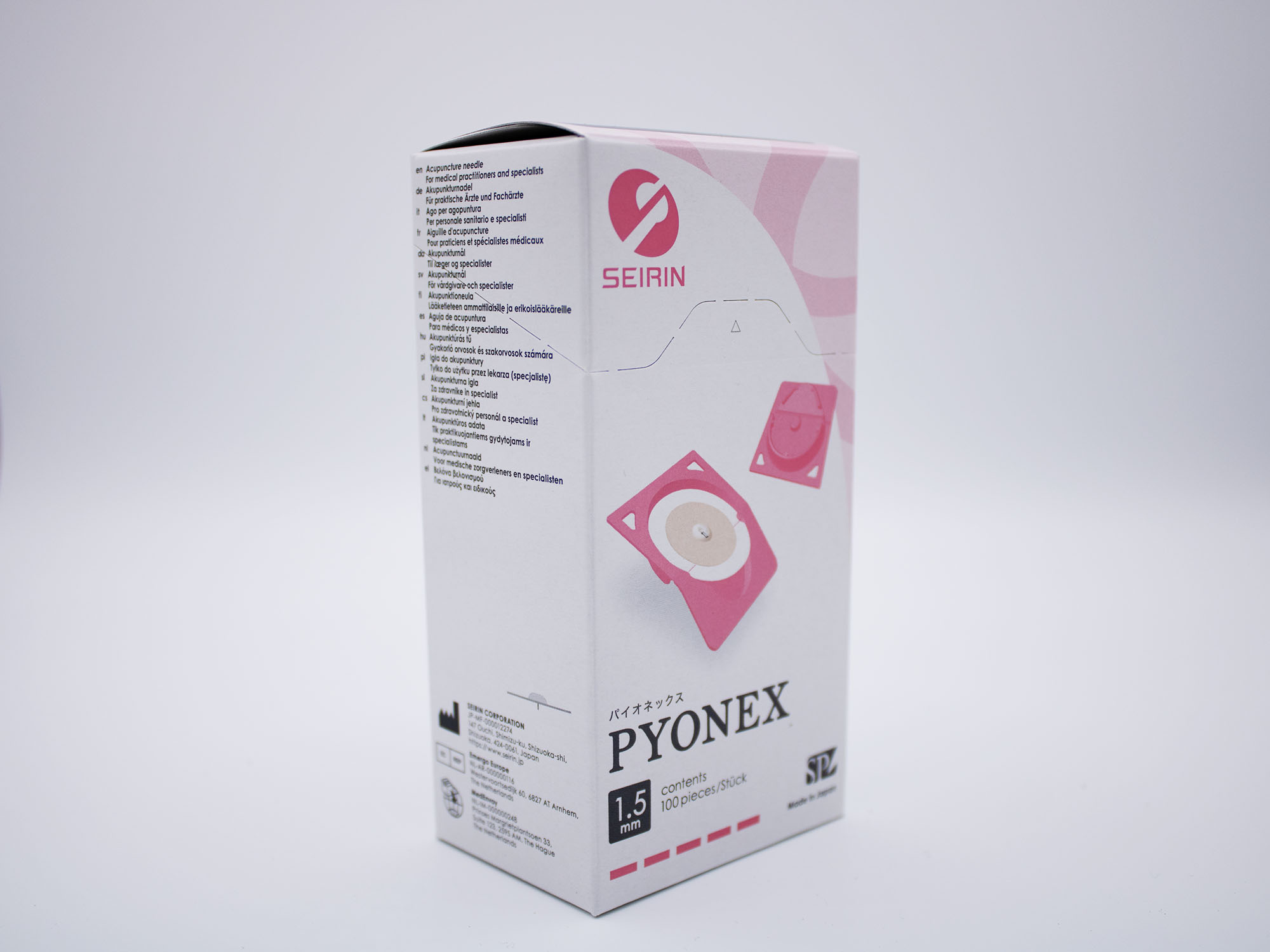 Seirin NEW PYONEX, 0,2 x 1,5 mm