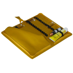 Taschenapotheke 52x2g, Platz f.Notfallcr.+Tropfen Maße geschlossen: ca. 24,5 x 13 x 3 cm