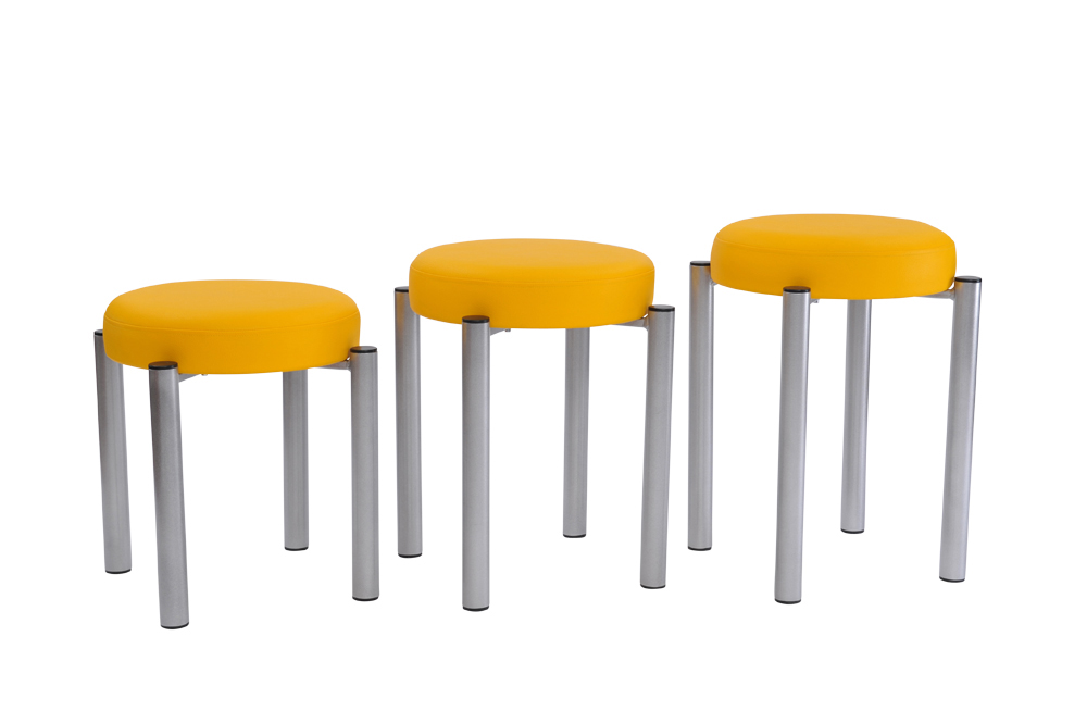 Gymnastikhocker rund, Sitzhöhe: 55 cm