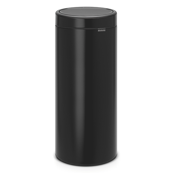 Abfalleimer Touch Bin New, 30 Liter, Matt Black