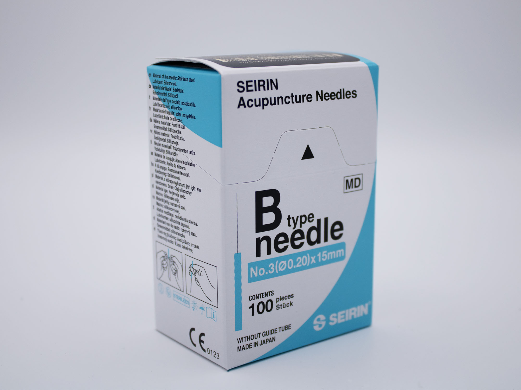 Seirin-Nadel B-Typ, 0,20x15 mm