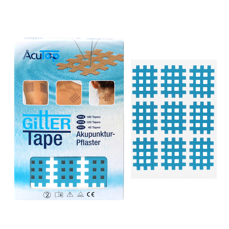 AcuTop Gitter Tape, Typ A, blau, 180 Stück