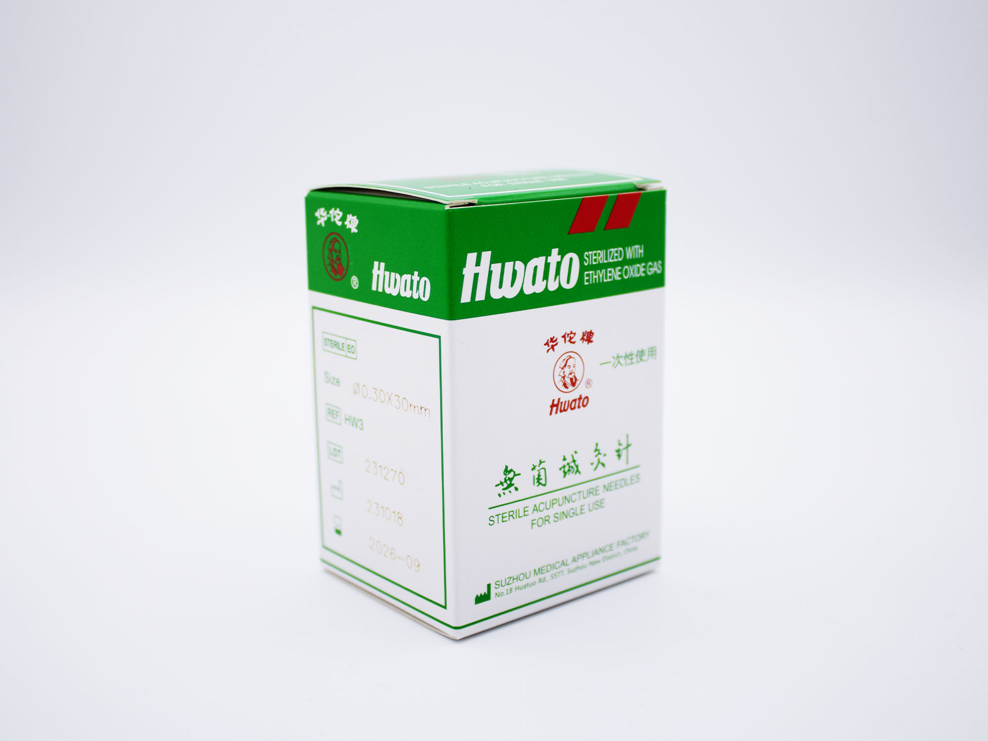 HWATO-Akupunkturnadel0,30 x 30 mm