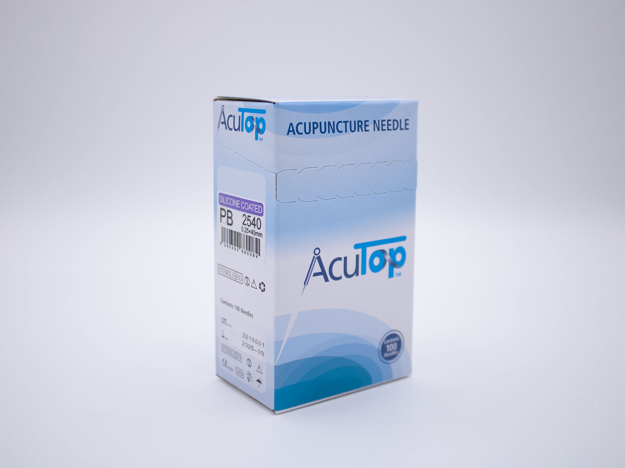 AcuTop 5CB Akupunkturnadel, 0,25x40 mm,1000 Stck.