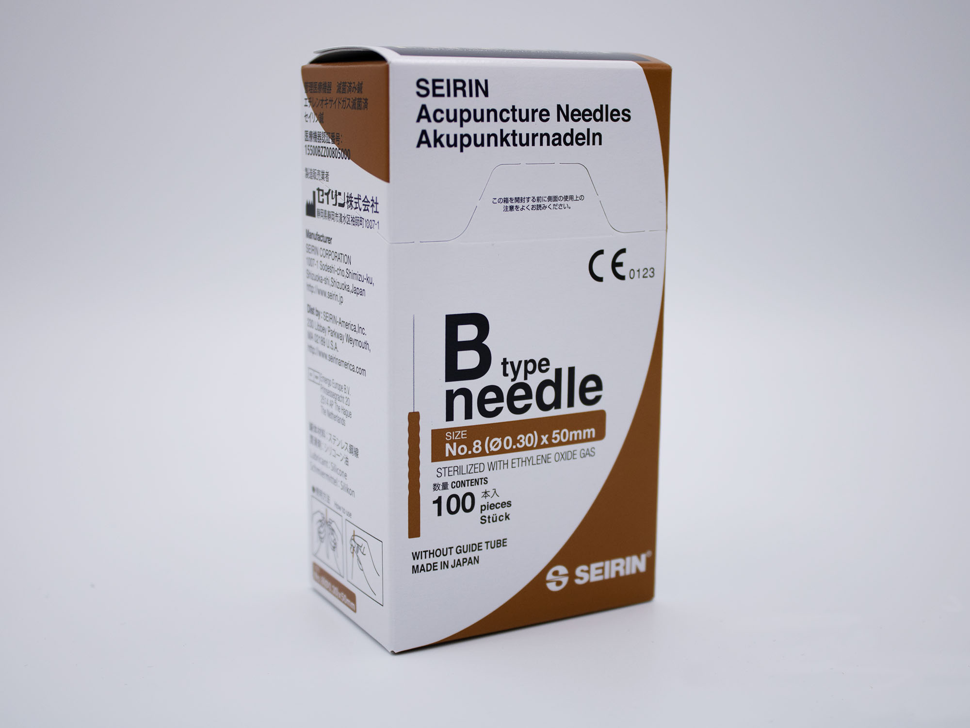 Seirin-Nadel B-Typ, 0,30x50 mm