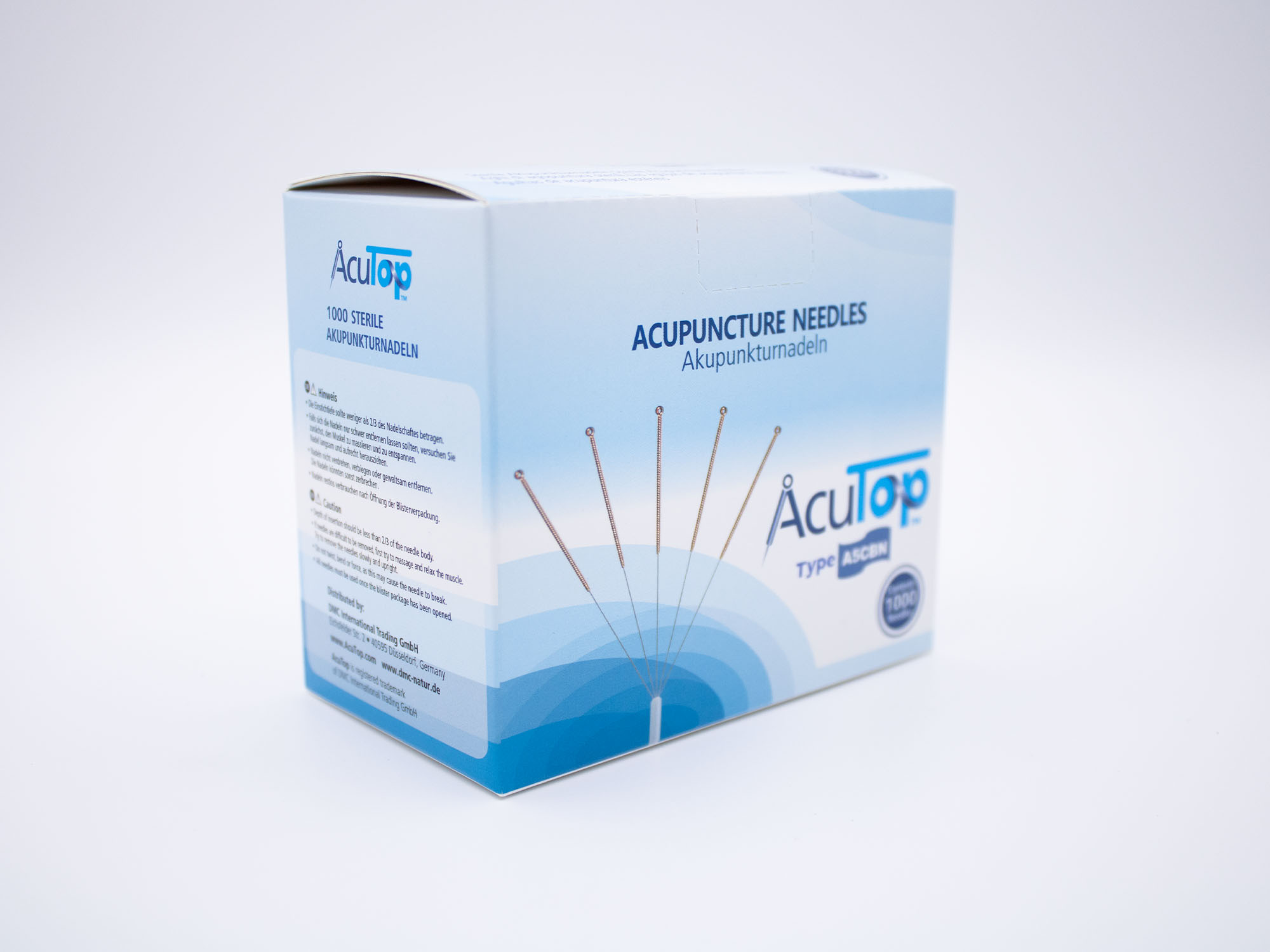AcuTop 5CB Akupunkturnadel, 0,20x15 mm,1000 Stck.
